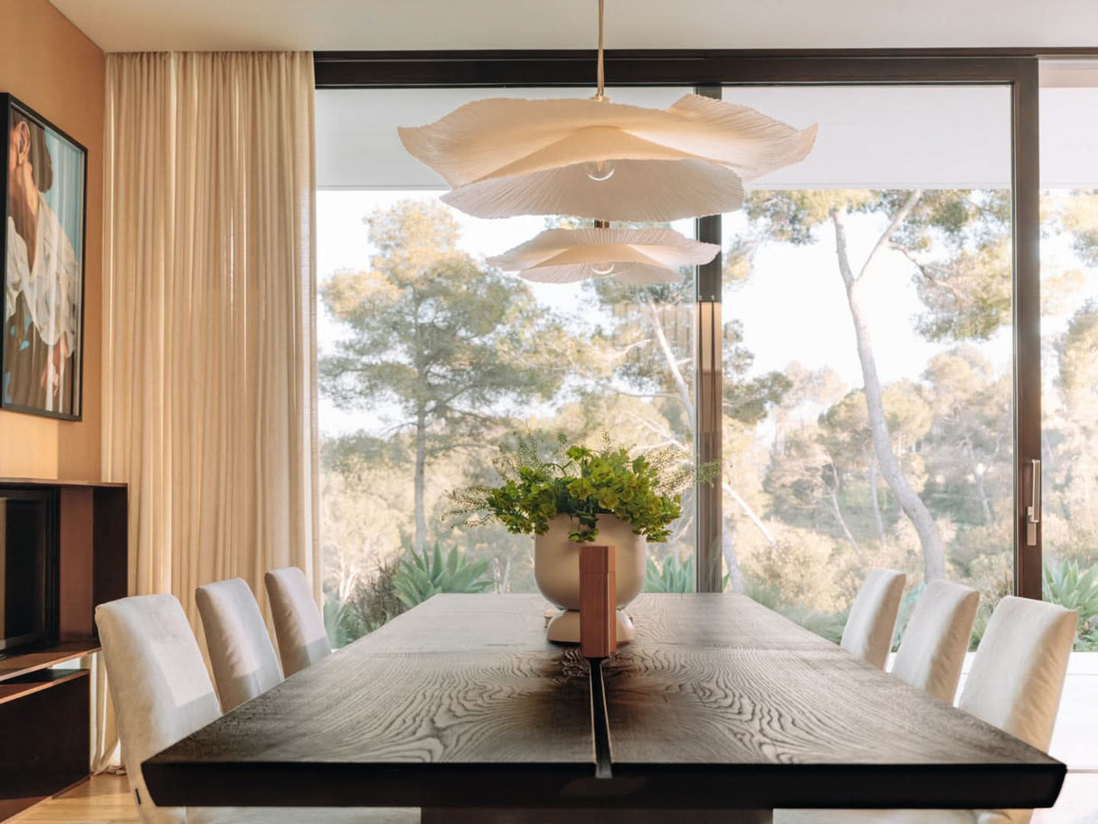 TEAM 7 echt.zeit table in smoked oak. photo: TEAM 7 - Available in Canada at The Mattress & Sleep Co.