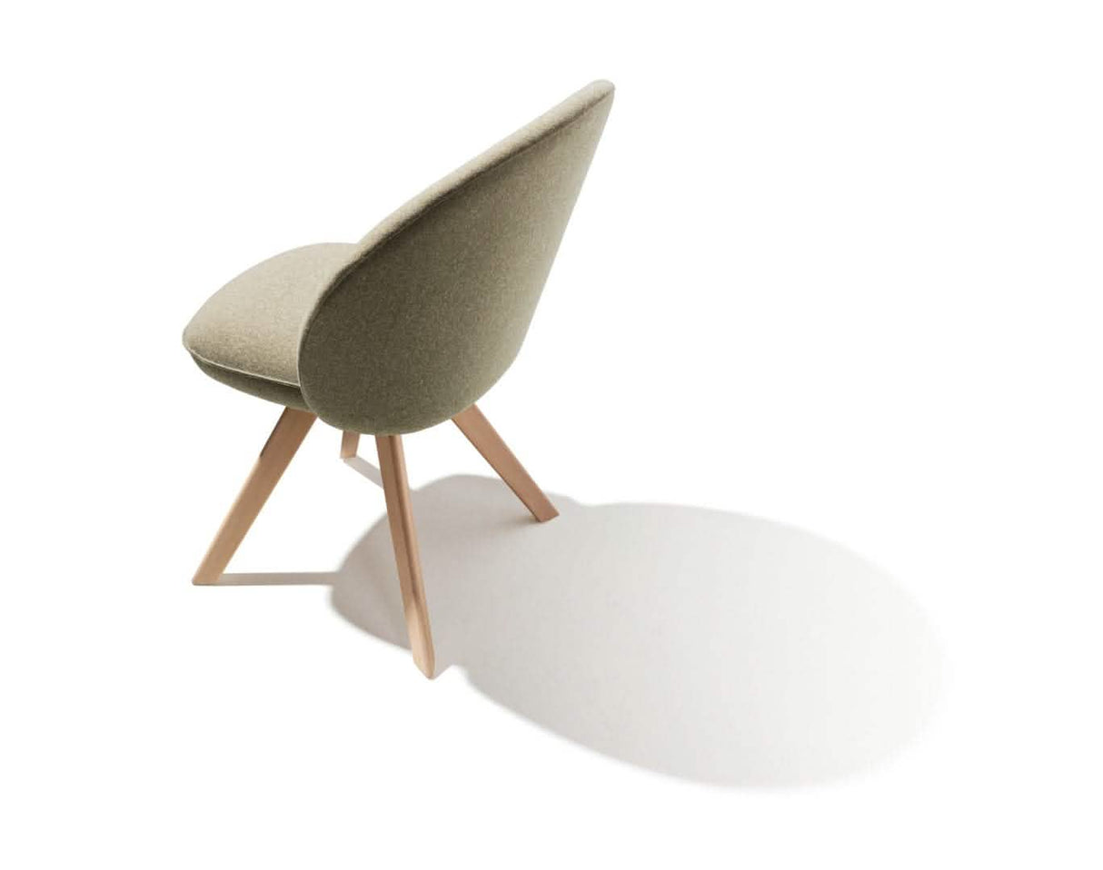 TEAM 7 flor chair. photo: TEAM 7 - Available in Canada at The Mattress & Sleep Co.