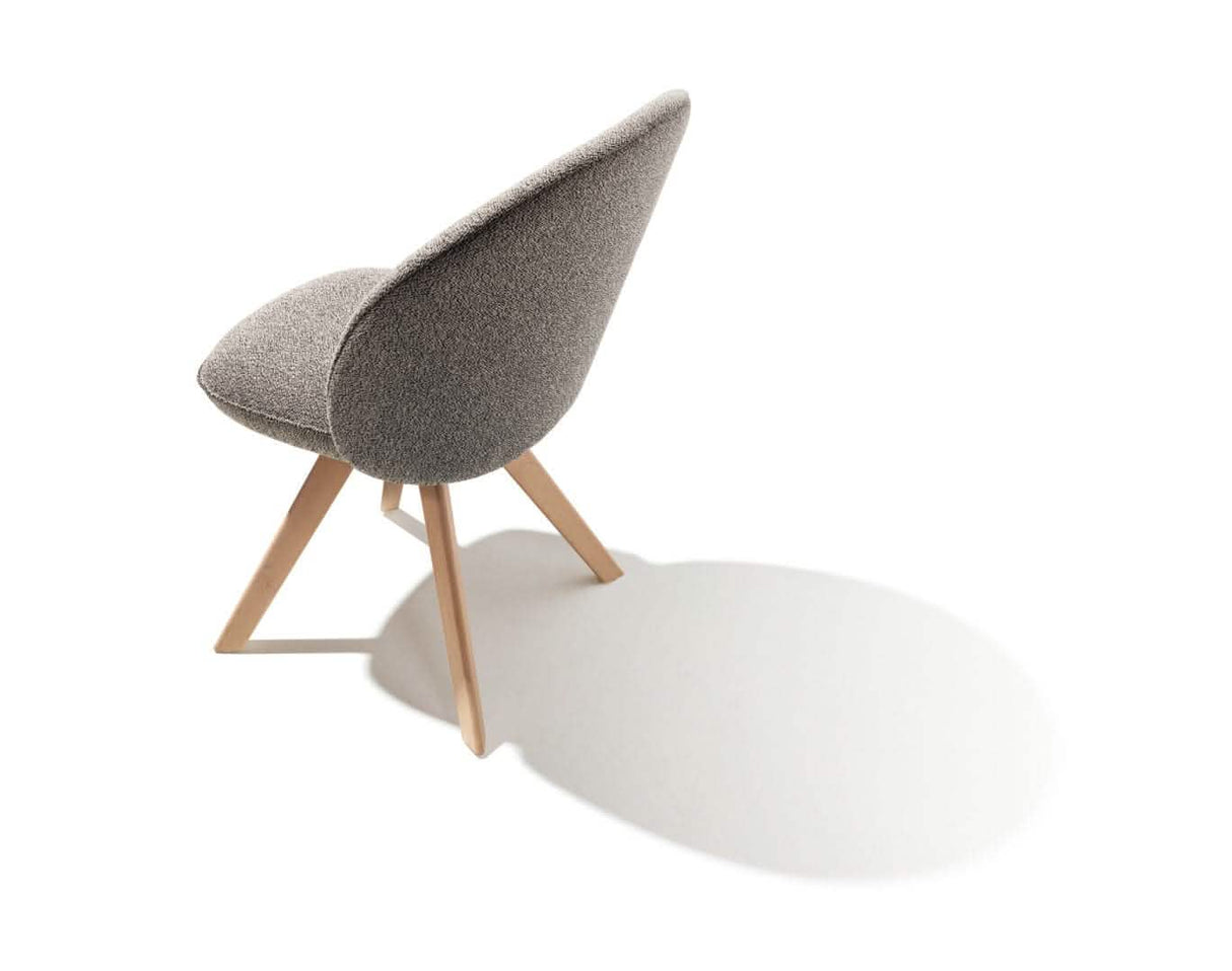 TEAM 7 flor chair. photo: TEAM 7 - Available in Canada at The Mattress & Sleep Co.