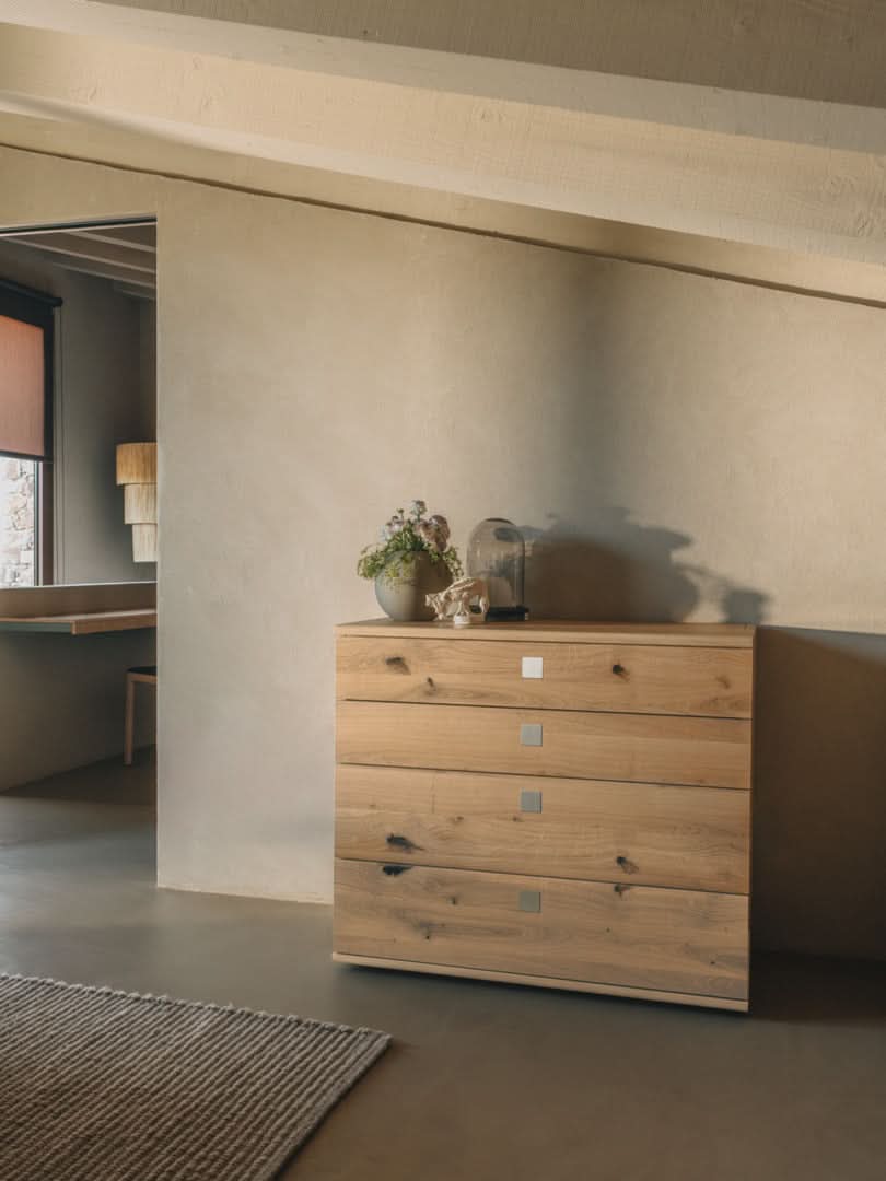 TEAM 7 nox occasional furniture in wild white oil oak. photo: TEAM 7 - Available in Canada at The Mattress & Sleep Co.