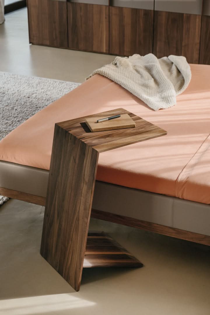 TEAM 7 sidekick table. photo: TEAM 7 - Available in Canada at The Mattress & Sleep Co.