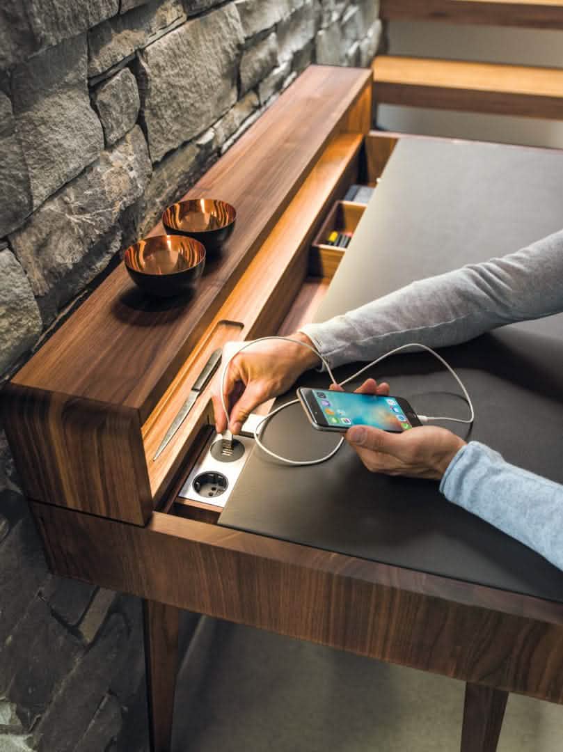 TEAM 7 sol writing desk. photo: TEAM 7 - Available in Canada at The Mattress & Sleep Co.