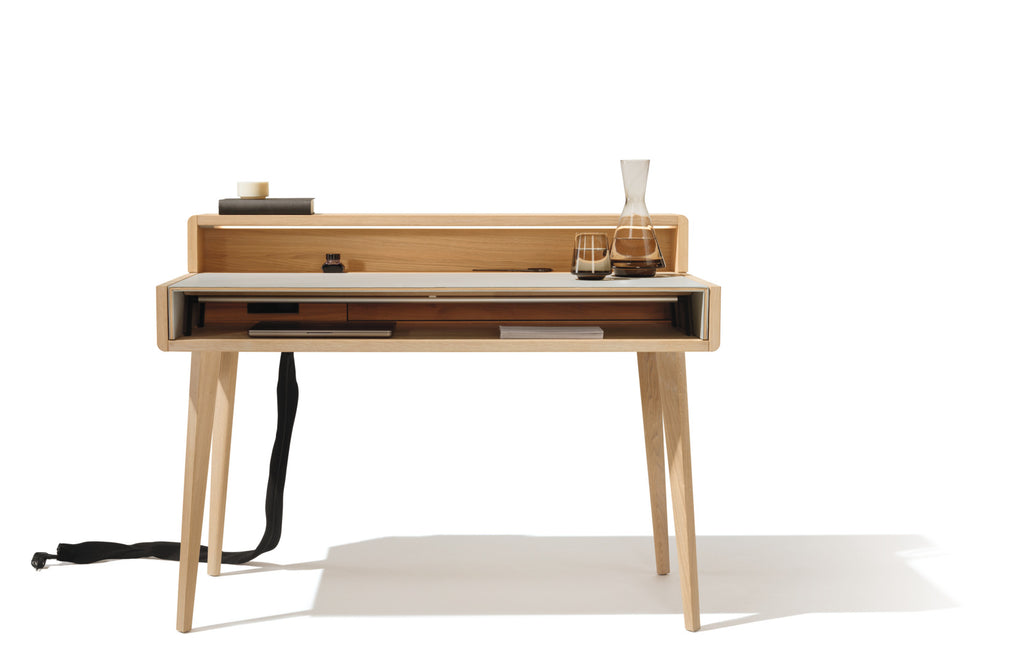 TEAM 7 sol writing desk. photo: TEAM 7 - Available in Canada form The Mattress & Sleep Co.