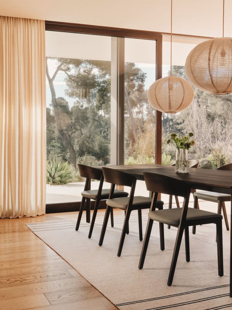 TEAM 7 tak table in smoked oak. photo: TEAM 7 - Available in Canada at The Mattress & Sleep Co.