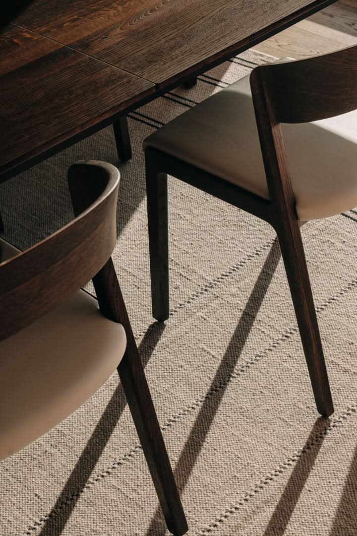 TEAM 7 mylon chair in smoked oak. photo: TEAM 7 - Available in Canada at The Mattress & Sleep Co.