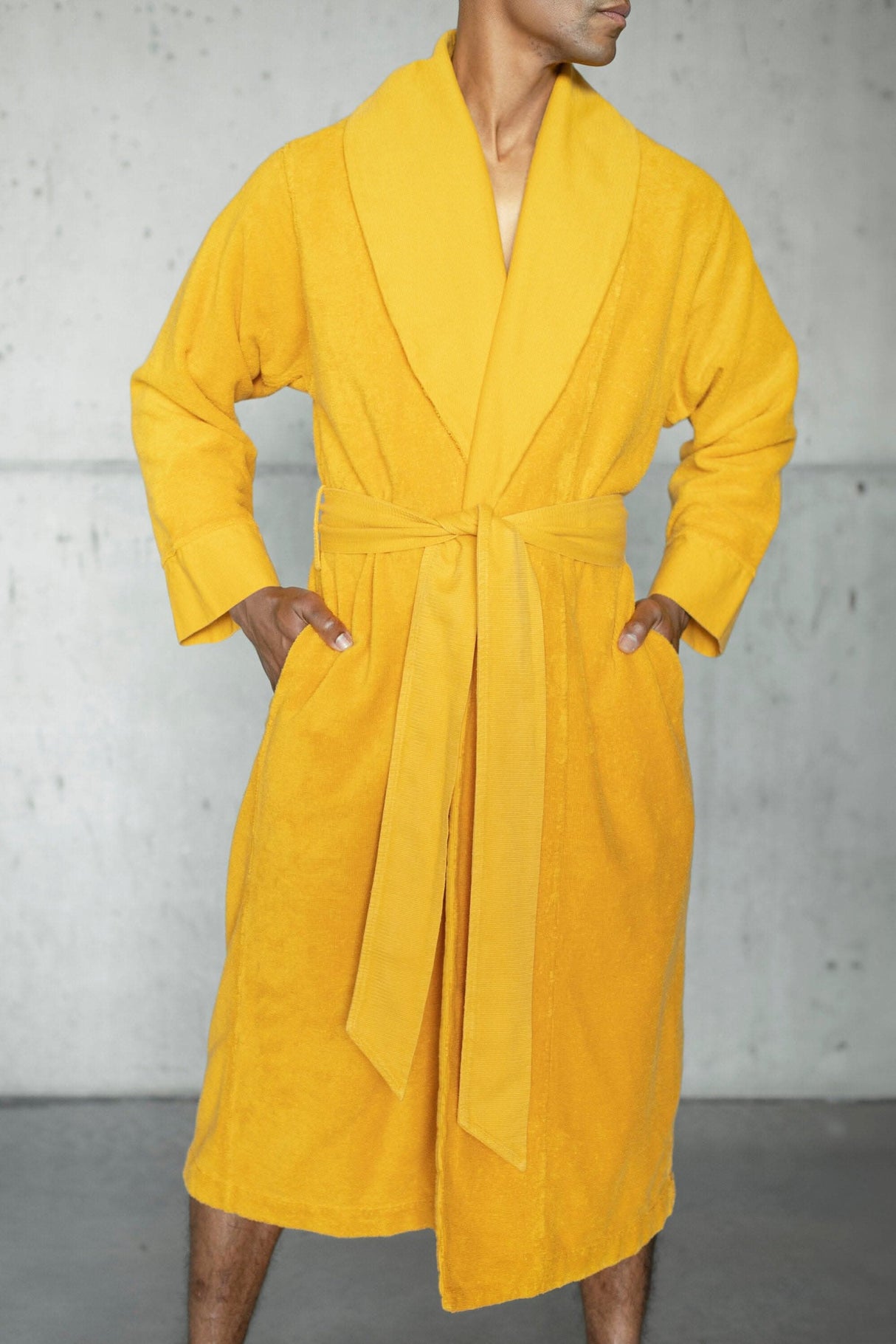 Abyss Amigo Robe in 870 Curcuma