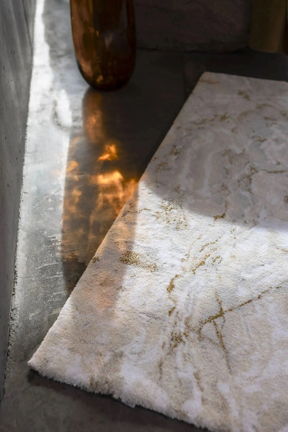 A&H Castello Bath Rug w/ non-slip backing. Available in 3 standard sizes