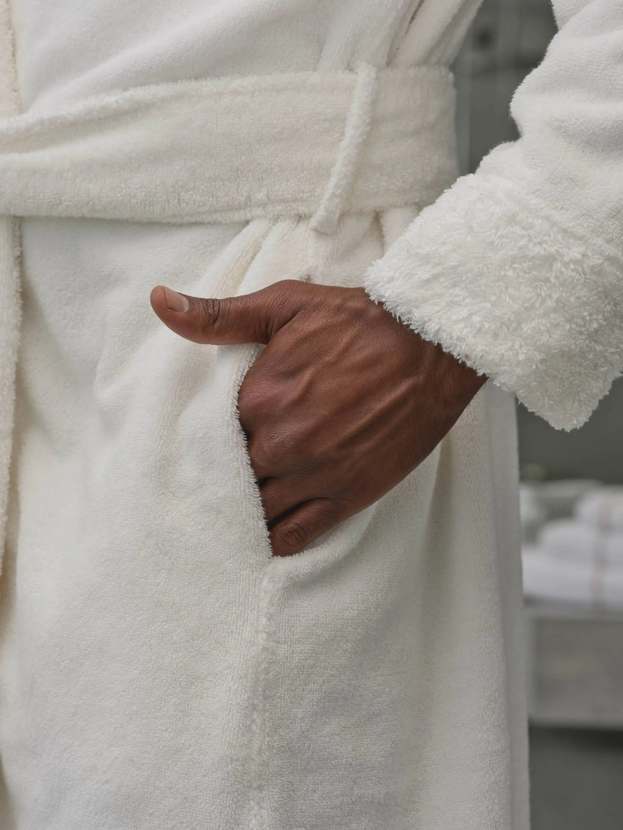 A&H Comfy Robe in 100 White - Quick Ship in this colour in most sizes