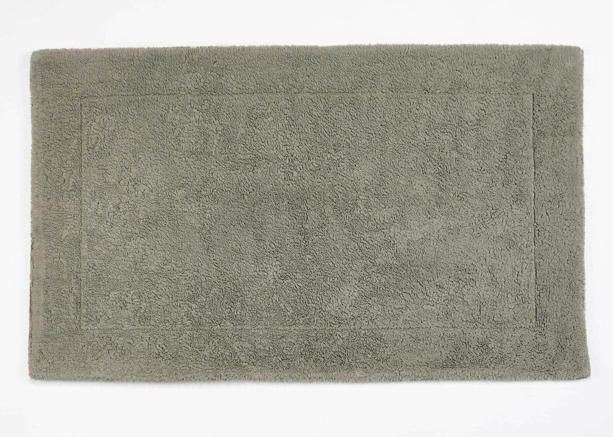 A&H Double Tub Mat - colour 277 Laurel. 100% Giza Egyptian Cotton Extra-Long Staple