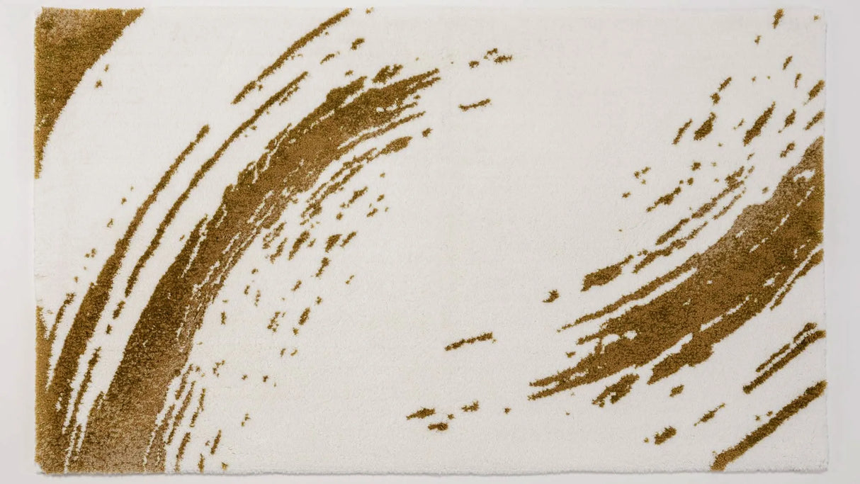 A&H Fortuny Bath Rug. 800 Gold Colour. Two available sizes