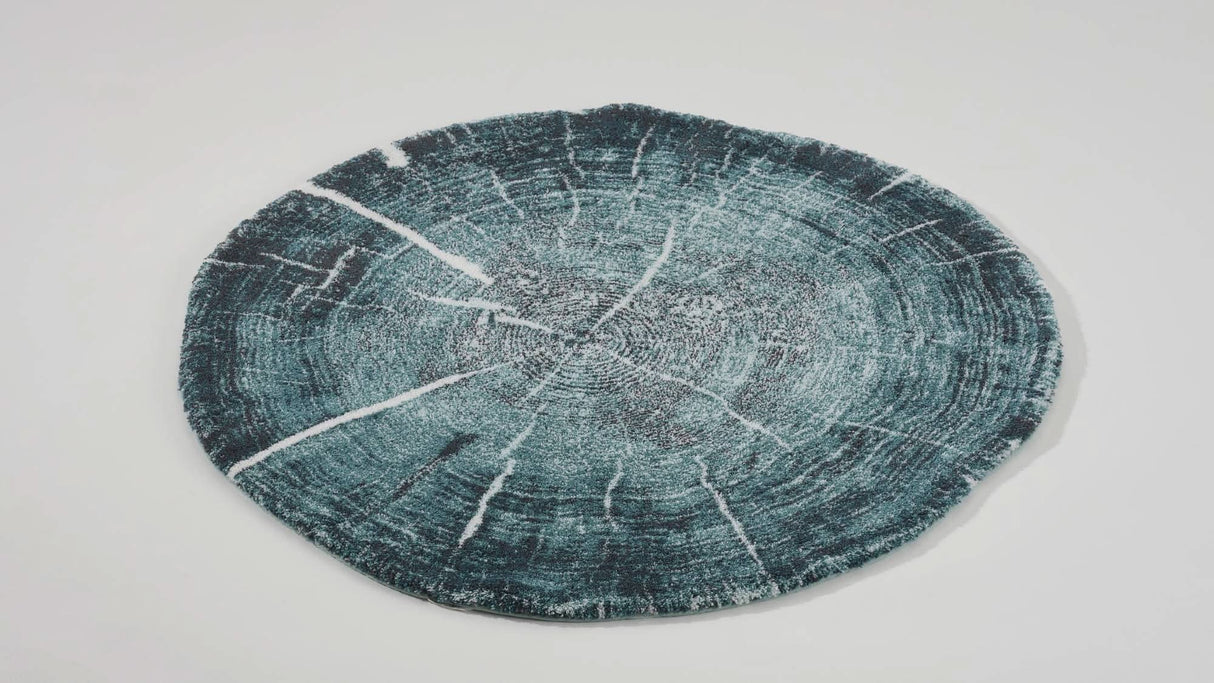 The A&H Fossile Bath Rug is made from 100% Giza Egyptian Cotton Long Staple and is 37" in diameter