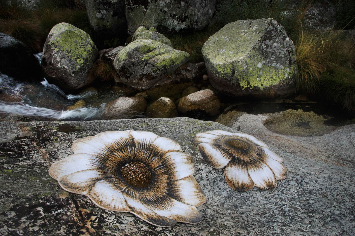 A&H Magnolia Bath Rug - 31" Diameter