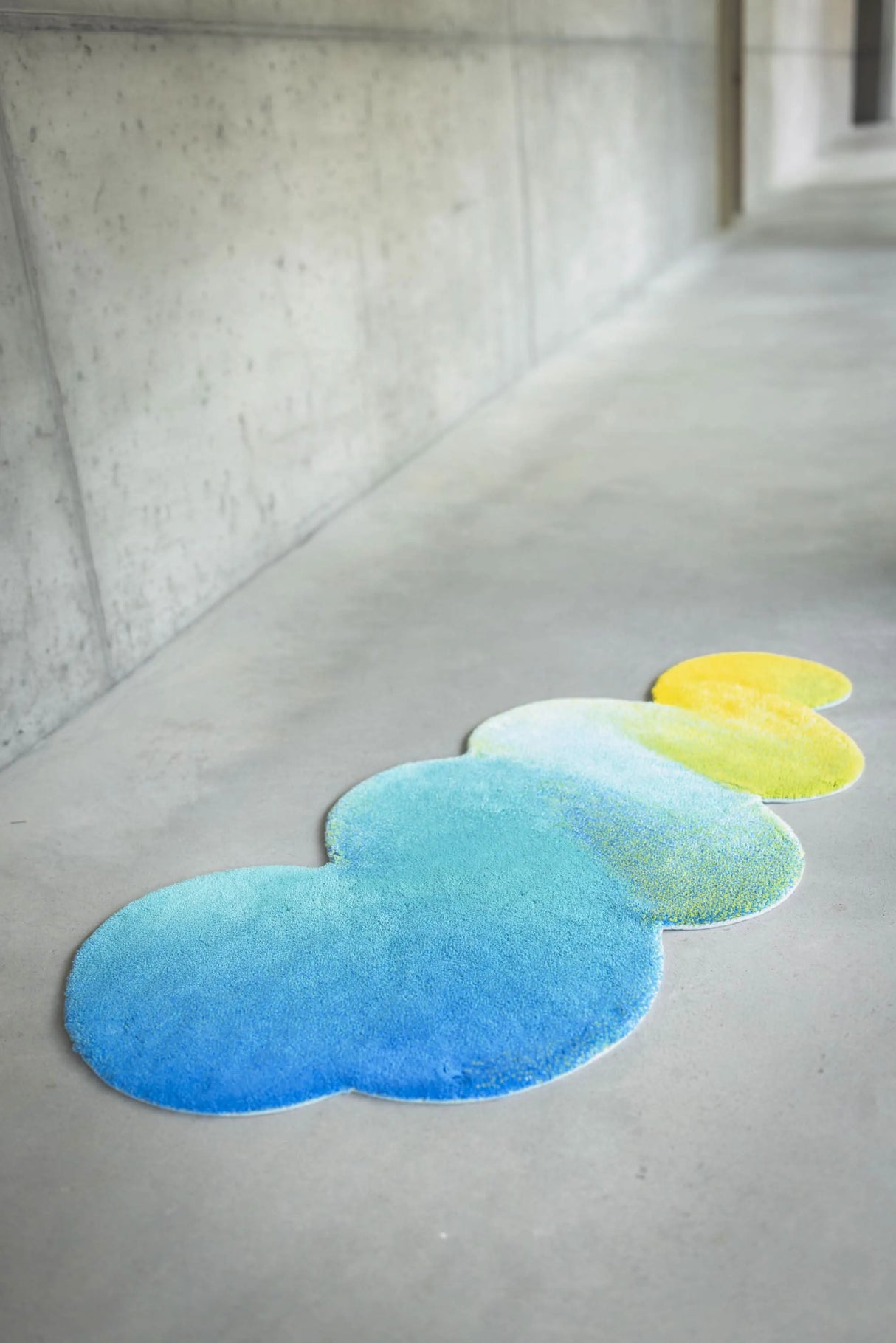 A&H Odity Bath Rug in 302 Lagoon. 1,900 gsm 27 x 55"