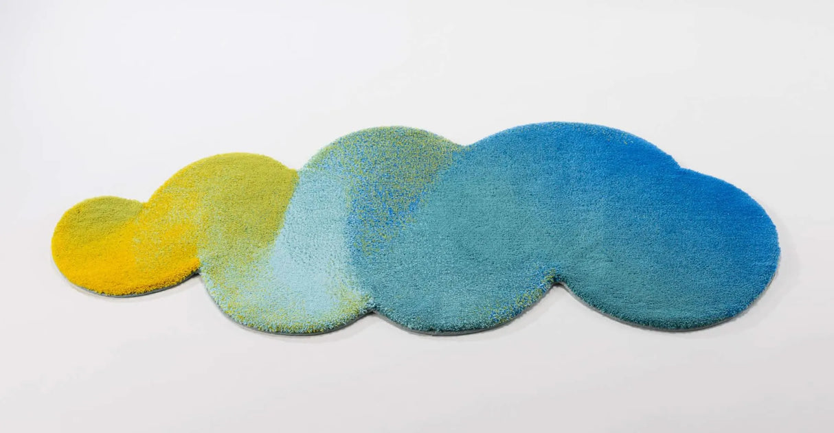 A&H Odity Bath Rug in 302 Lagoon. 1,900 gsm 27 x 55"