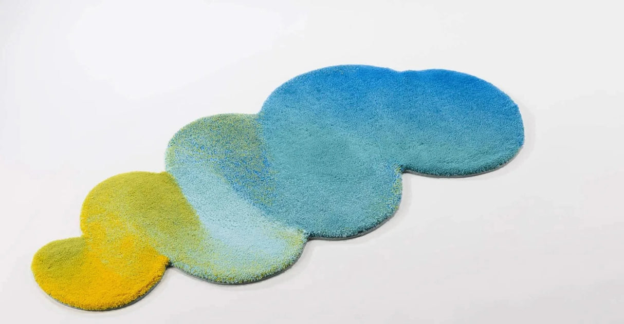 A&H Odity Bath Rug in 302 Lagoon. 1,900 gsm 27 x 55"