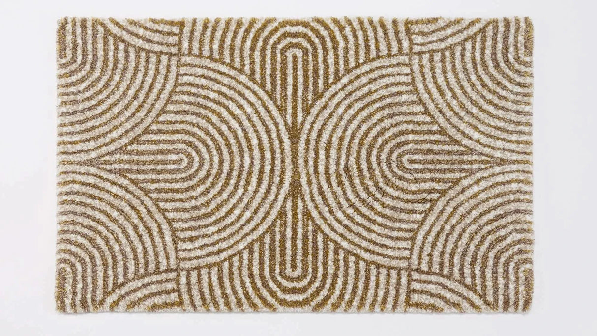 A&H Petal Bath Rug in 770 Linen - 23 x 39"