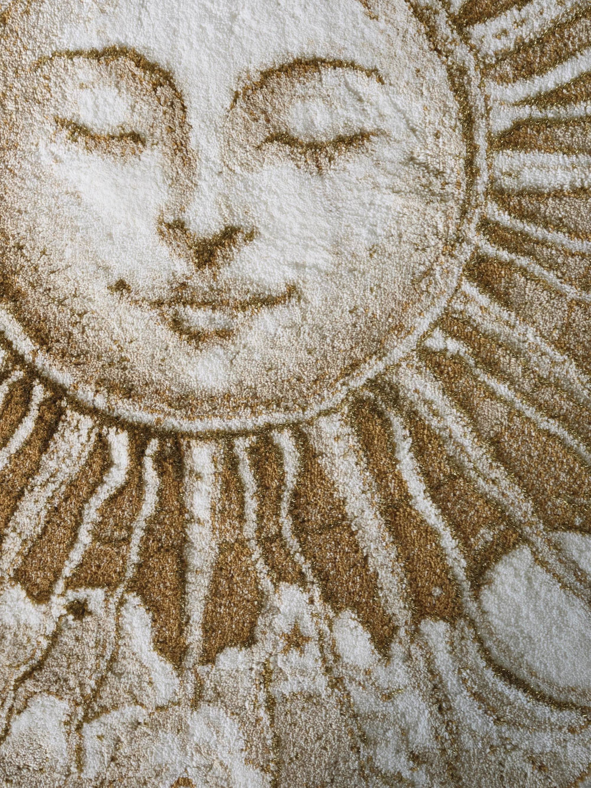 A&H Roi Soleil Bath Rug in 800 Gold