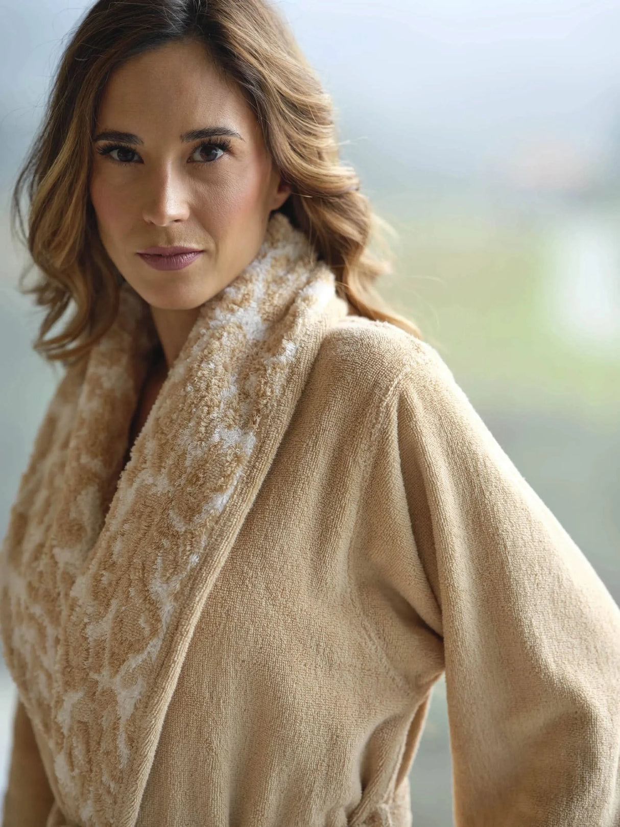 A&H Sauvage Robe in 714 Sand