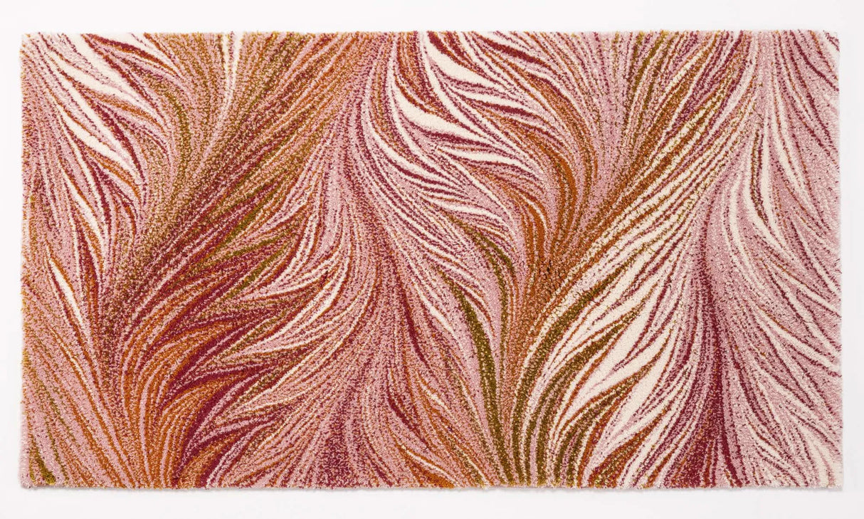 A&H Sissy Bath Rug in 515 Rosette. Two Available Sizes