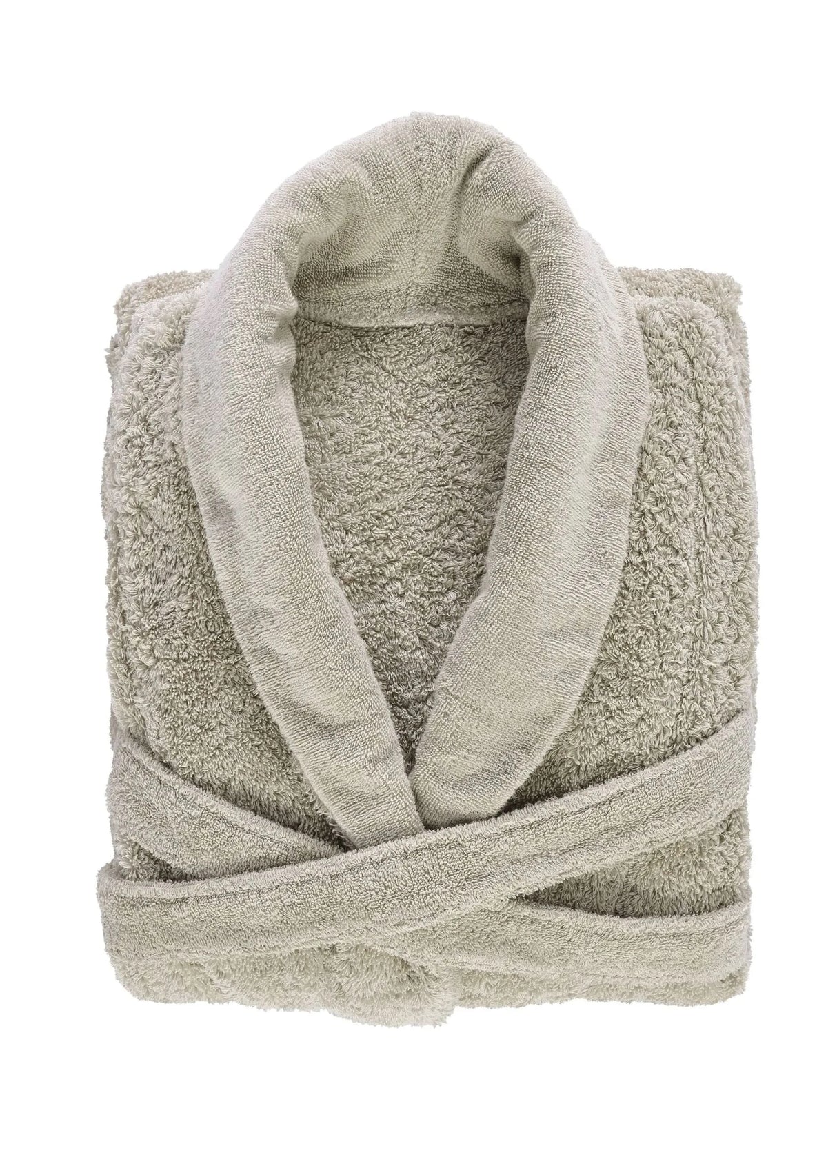 A&H Super Pile Robe in 770 Linen