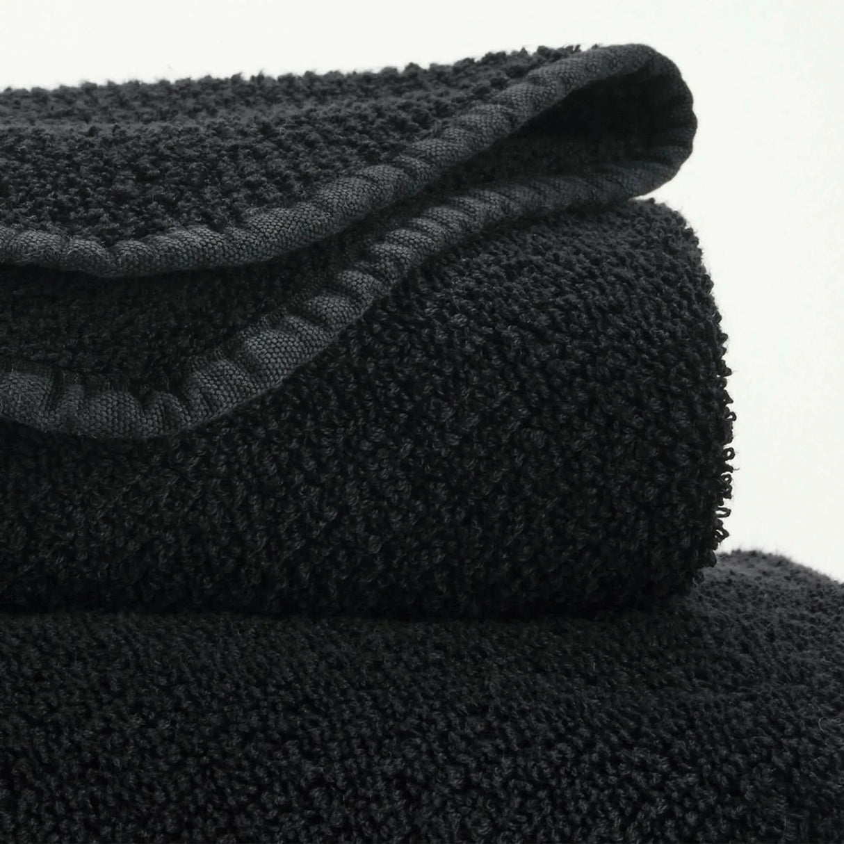 A&H Twill Towels in 990 Black