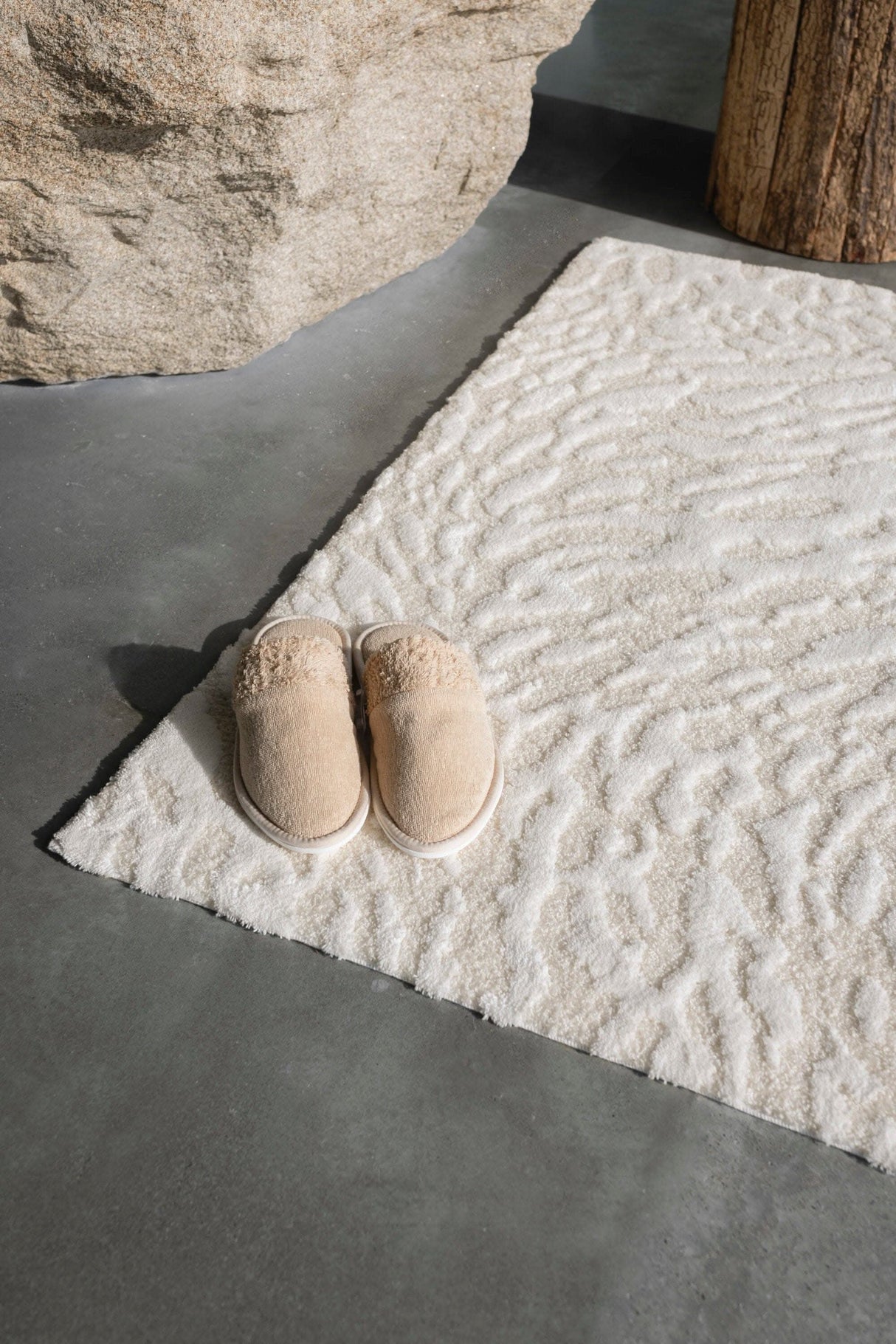 Habidecor Feline Rug in 103 Ivory