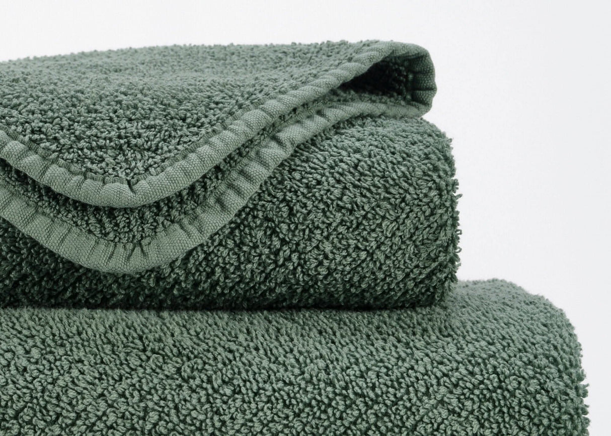 Abyss Twill Towels in 280 Evergreen