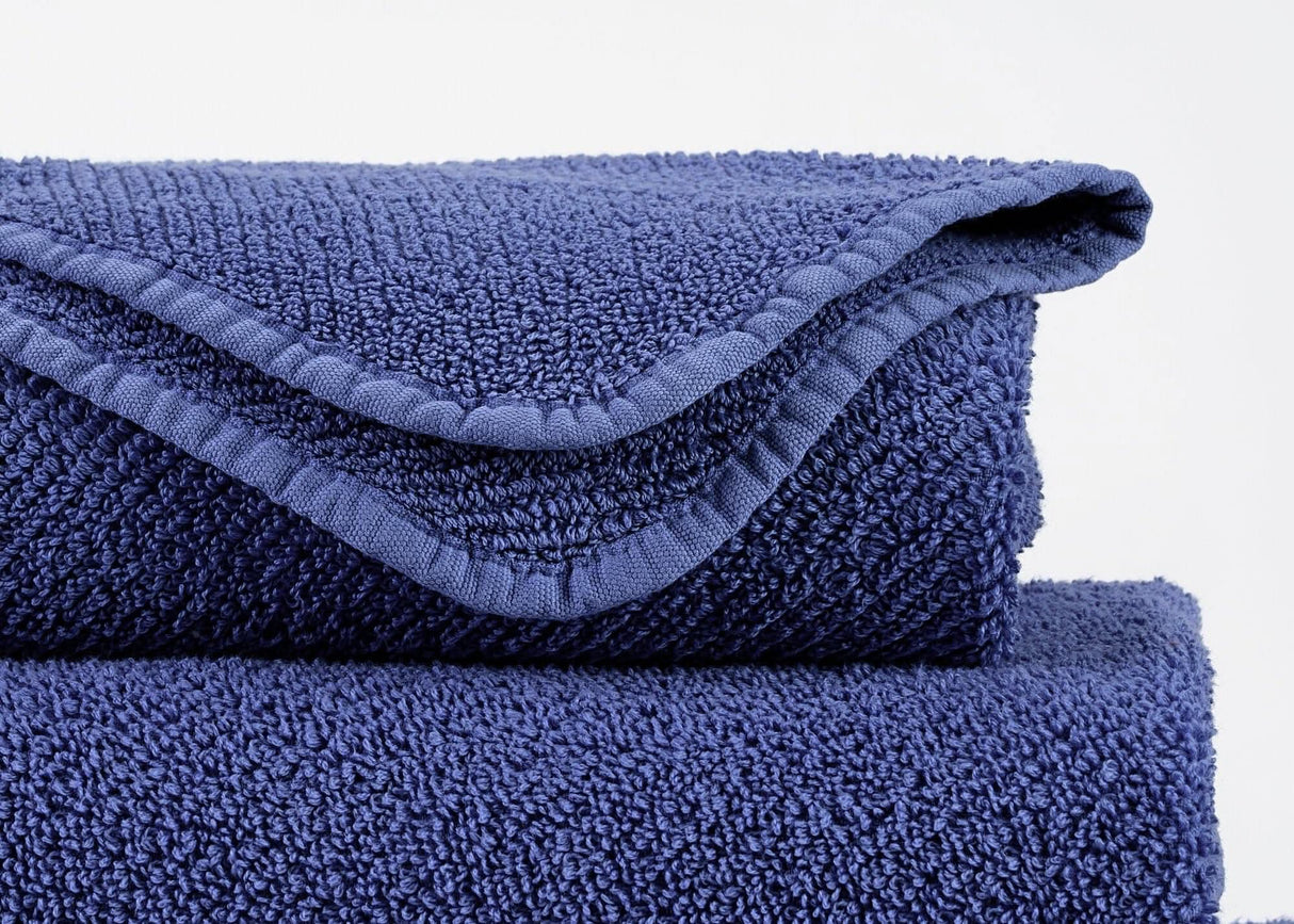 Abyss Twill Towels in 332 Cadette Blue