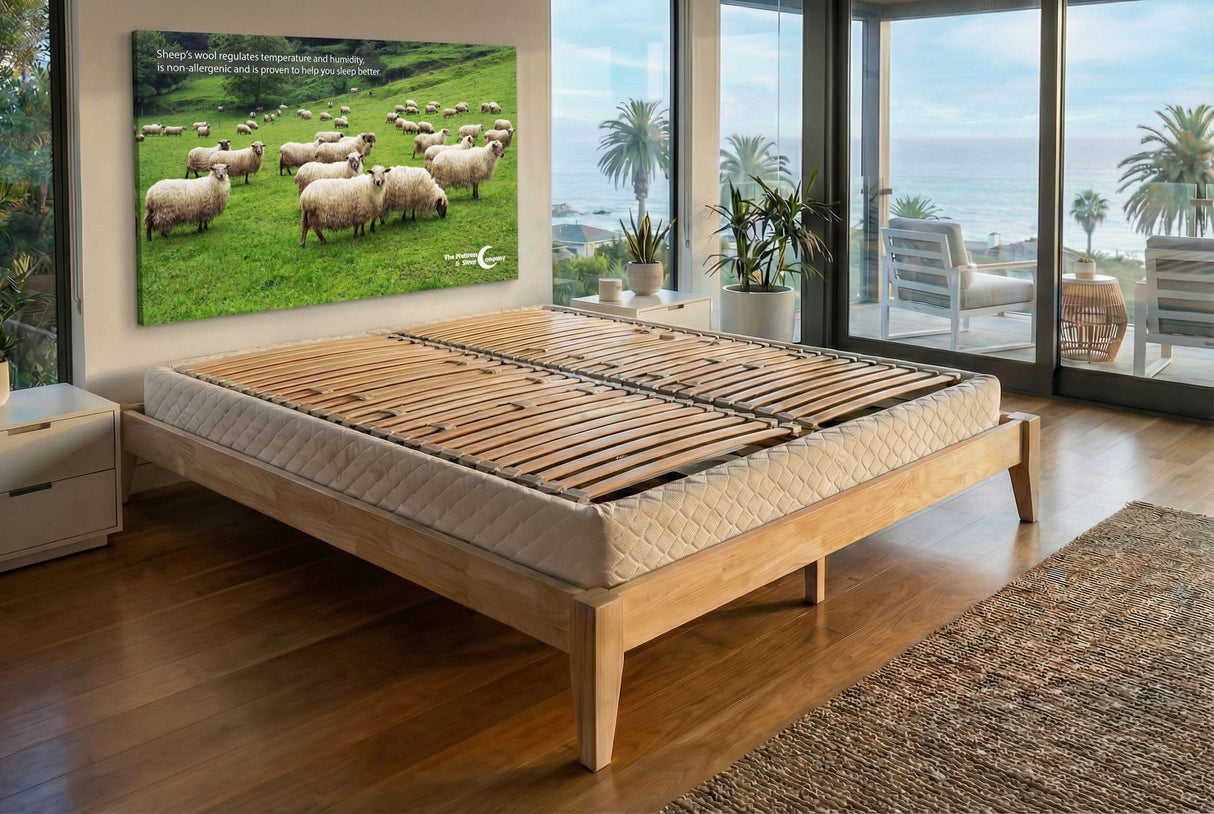 Independent support for each sleeper, and fully adjustable for different body types