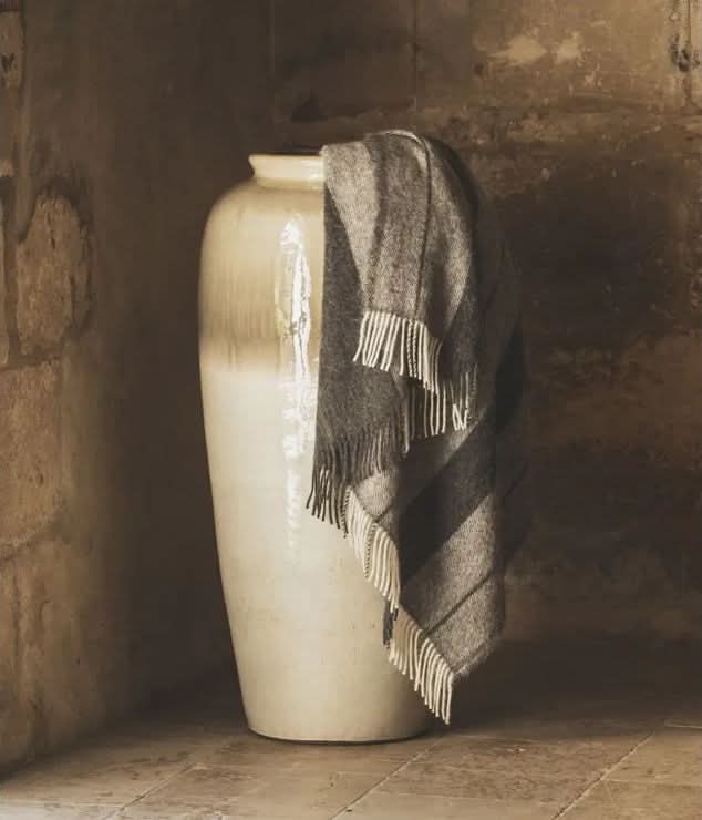 Chili / Filet Kaki (Chile, Stripe in Khaki)- 100% Pure Alpaca