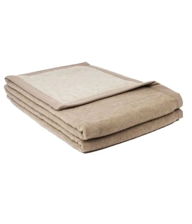 Gris / Blanc - 100% Superfine Cashmere by Brun de Vian-Tiran