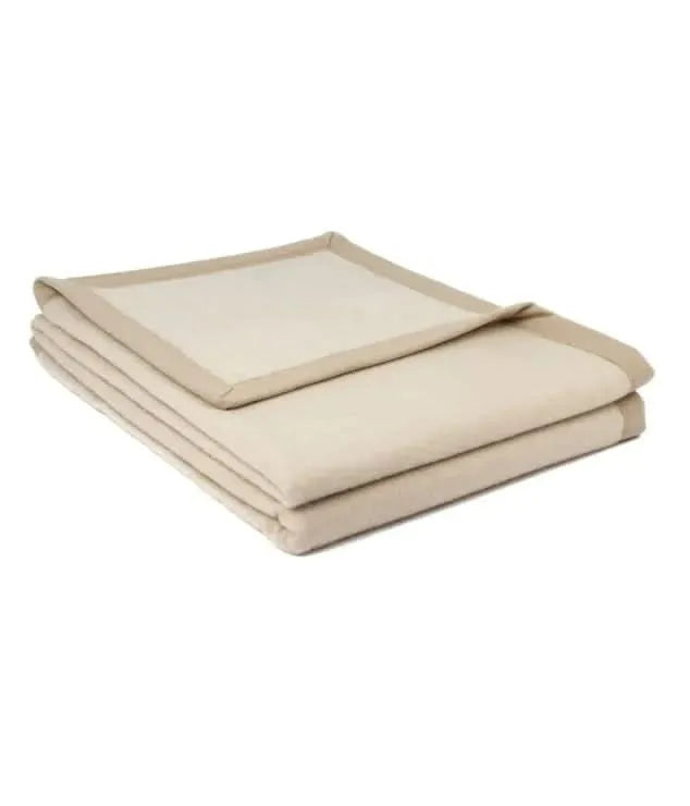 Miel / Blanc - 100% Superfine Cashmere by Brun de Vian-Tiran
