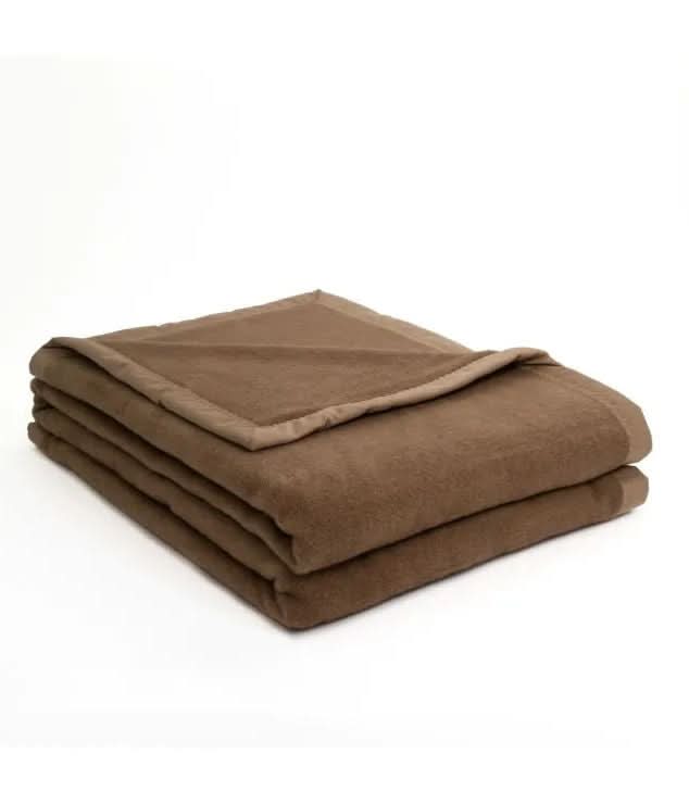Camel Naturel, 100% Camel Hair blanket by Brun de Vian-Tiran