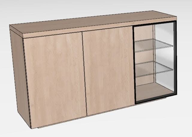 TEAM 7 cubus sideboard 77. photo: TEAM 7 - Available in Canada at The Mattress & Sleep Co.