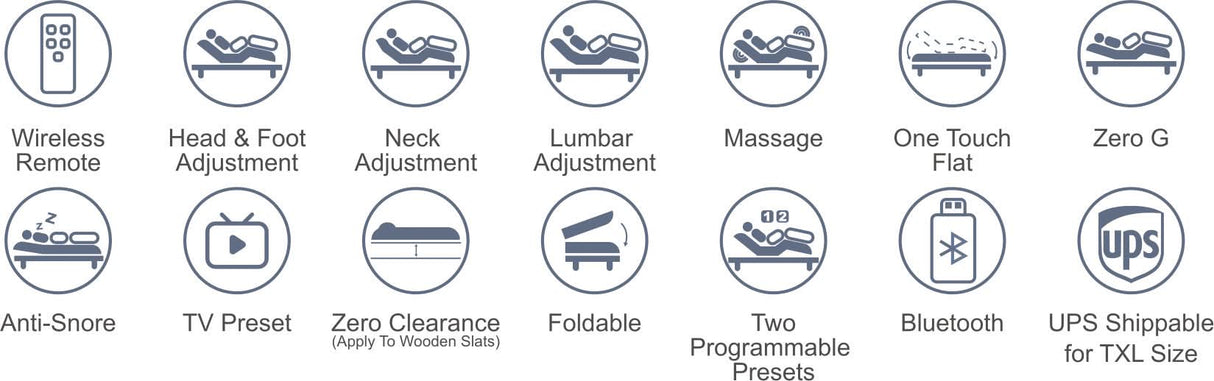 Soothe Adjustable Bed