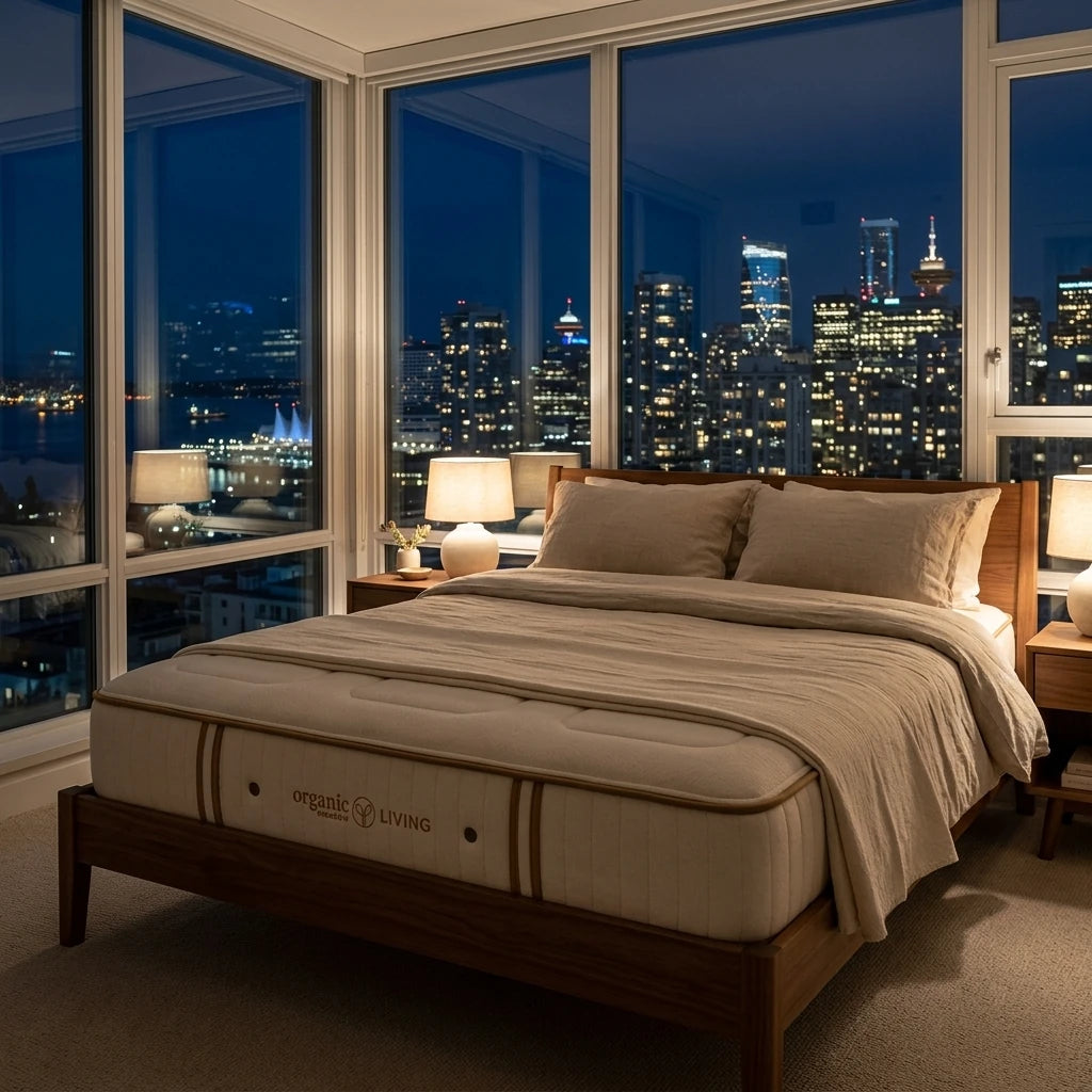 DreamStar Organic Meadow Collection mattresses are made in Canada