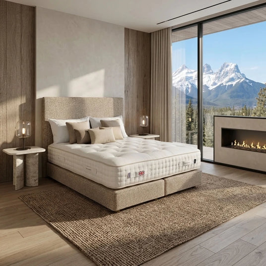 Harrison Spinks Foss mattress, with matching Premium True Edge foundations