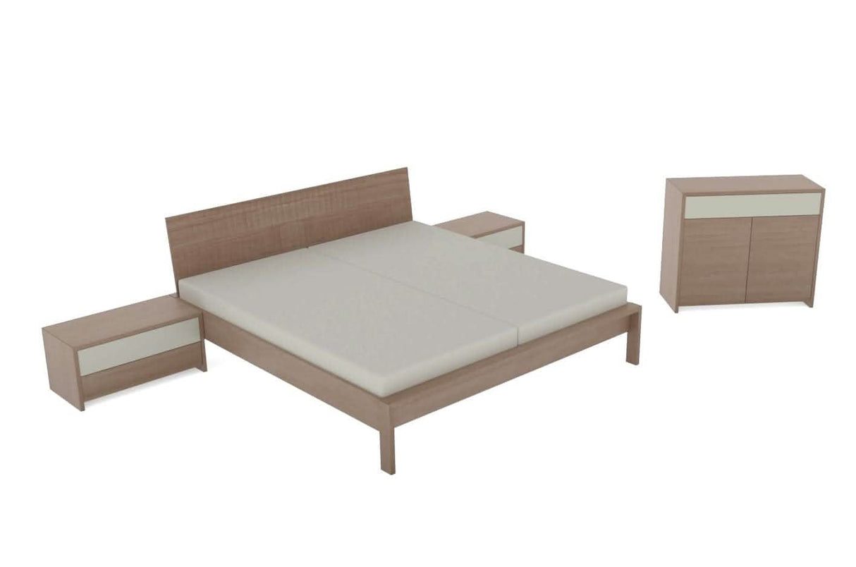 TEAM 7 lunetto bed. photo: TEAM 7 - Available in Canada at The Mattress & Sleep Co.