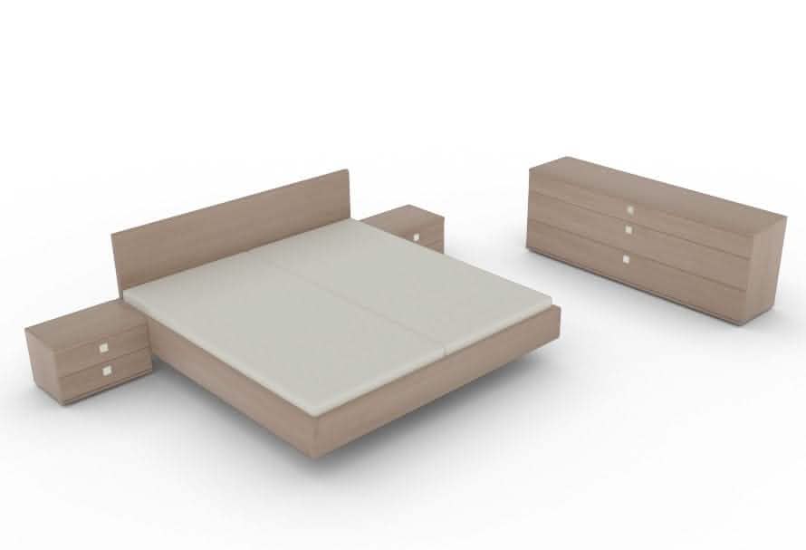 TEAM 7 nox bed. photo: TEAM 7 - Available in Canada at The Mattress & Sleep Co.