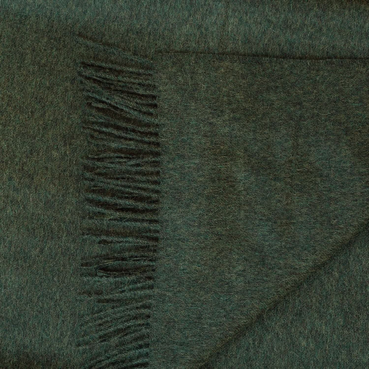 Alfie Baby Alpaca Throw in Cedar