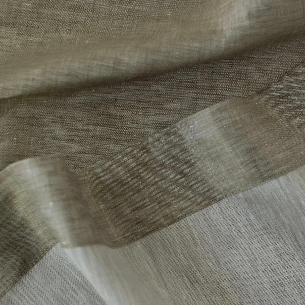 Biancha Reversible 100% Linen Sateen in Tan
