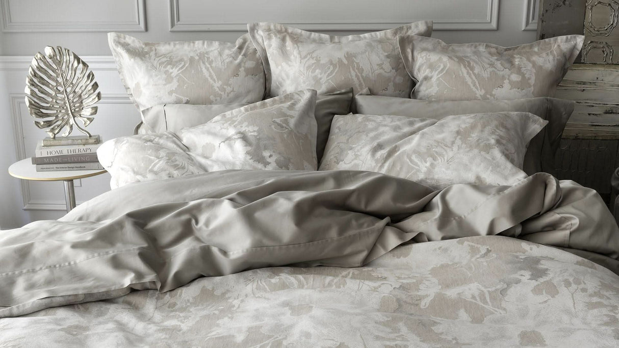 St Genève Blossom Duvet Cover in Oyster colourway