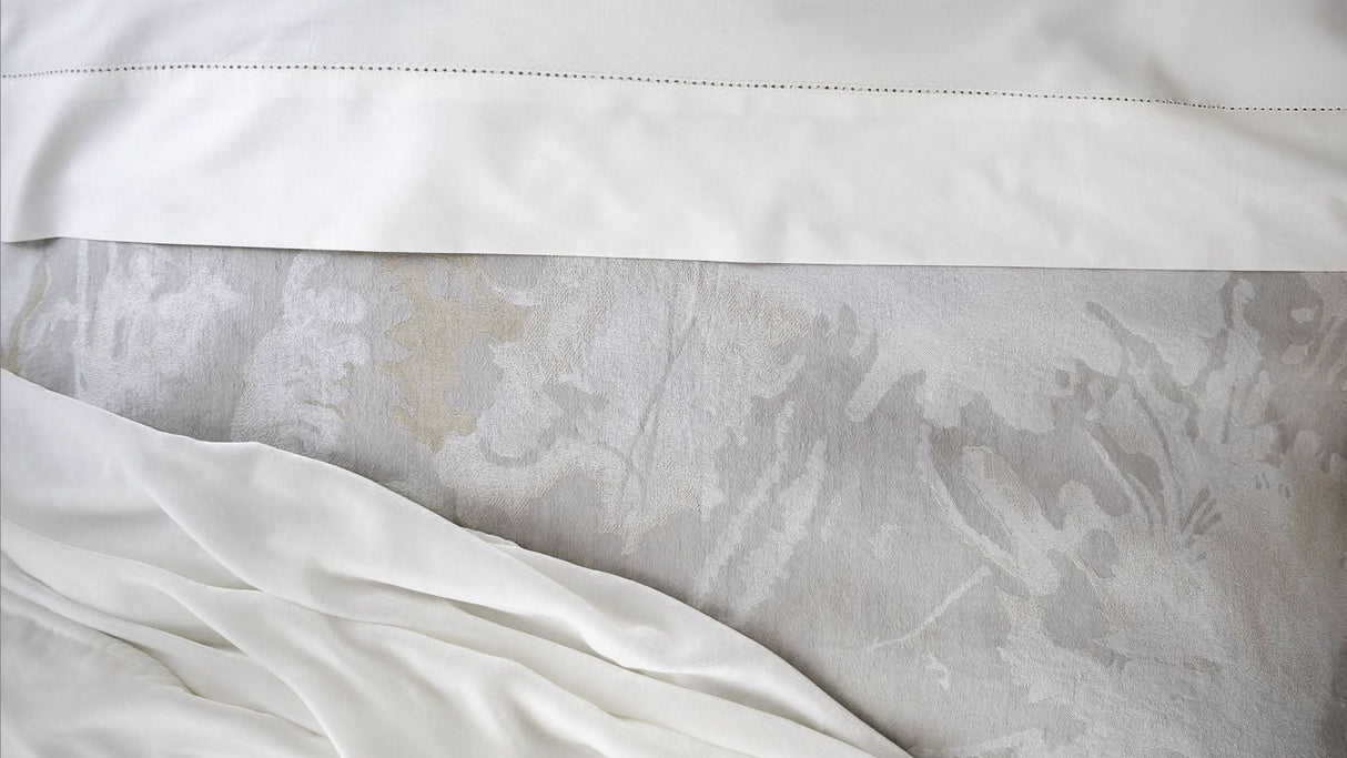 St Genève Blossom Duvet Cover in Parchment colourway