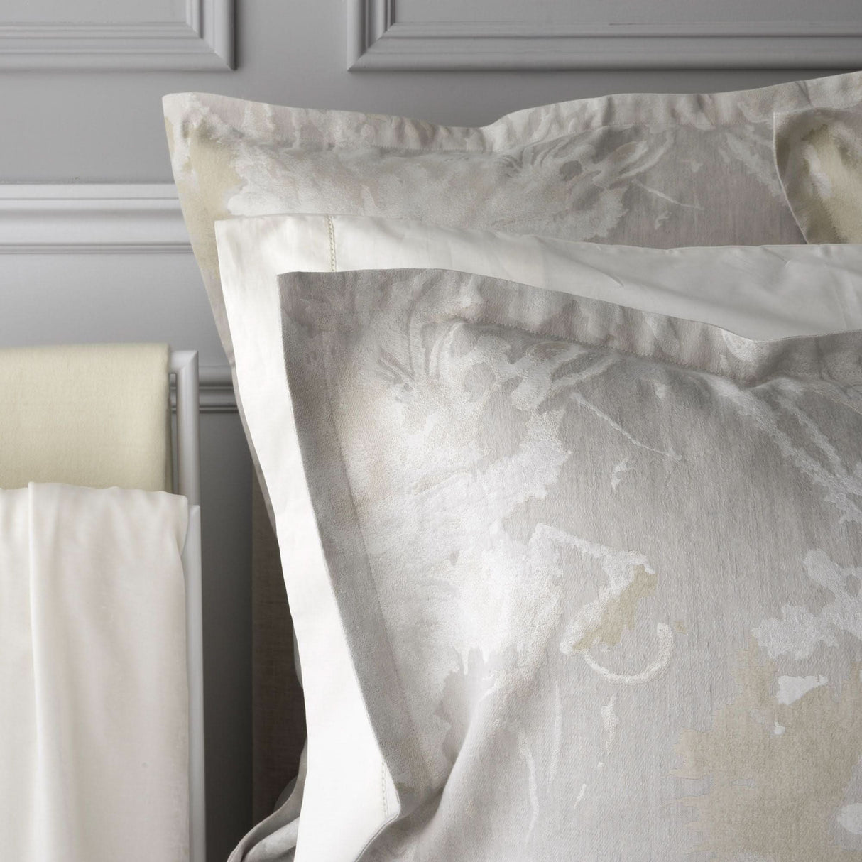 St Genève Blossom Duvet Cover in Parchment colourway