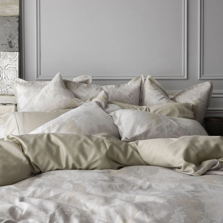 St Genève Blossom Duvet Cover in Parchment colourway