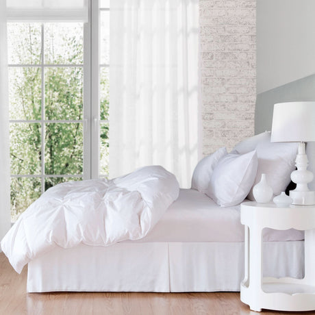 Embassy 1,000 loft goose down duvets & pillows are handcrafted in Canada