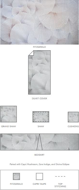 Fitzgerald Duvet Cover