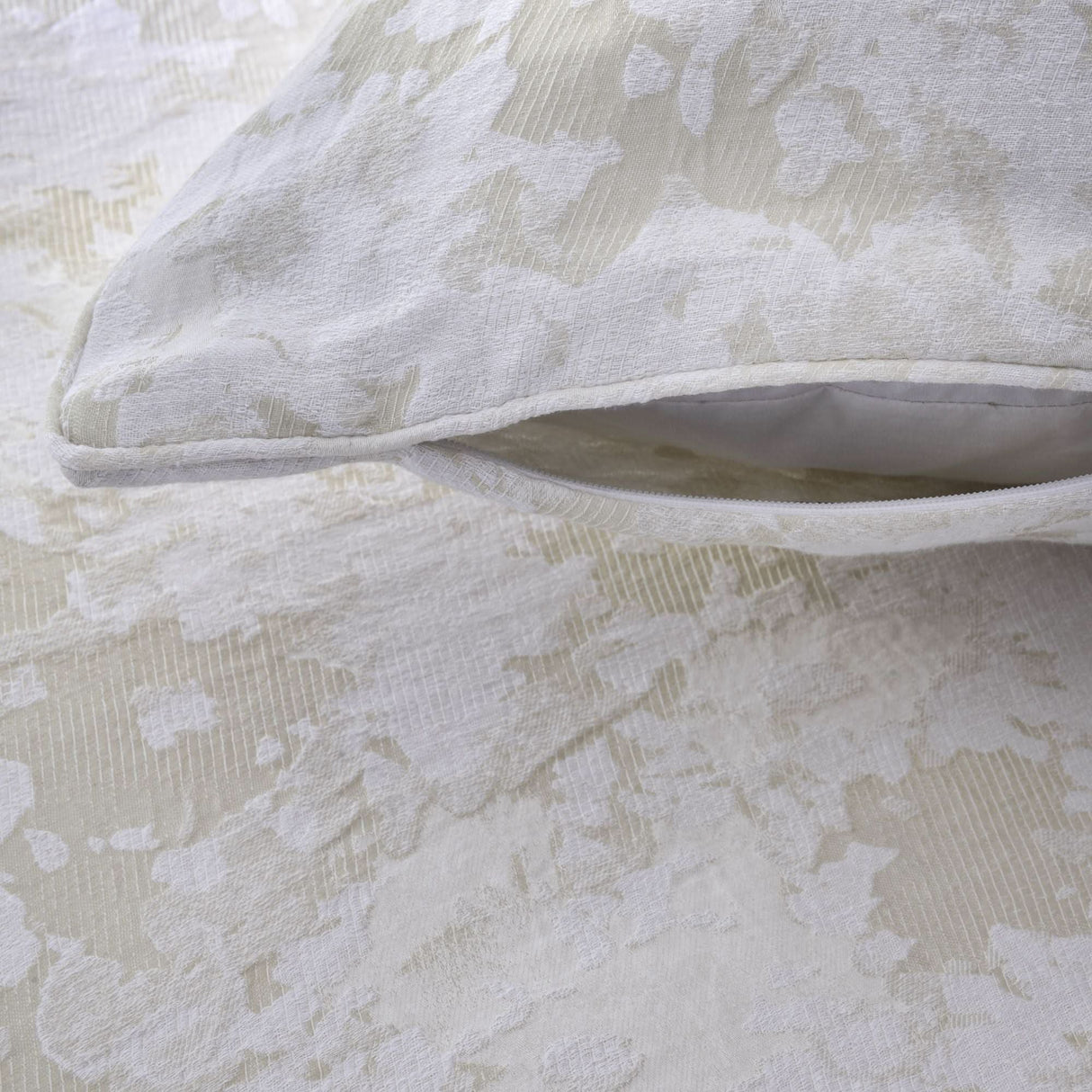 St Genève Sakura Duvet Cover in Parchment colourway