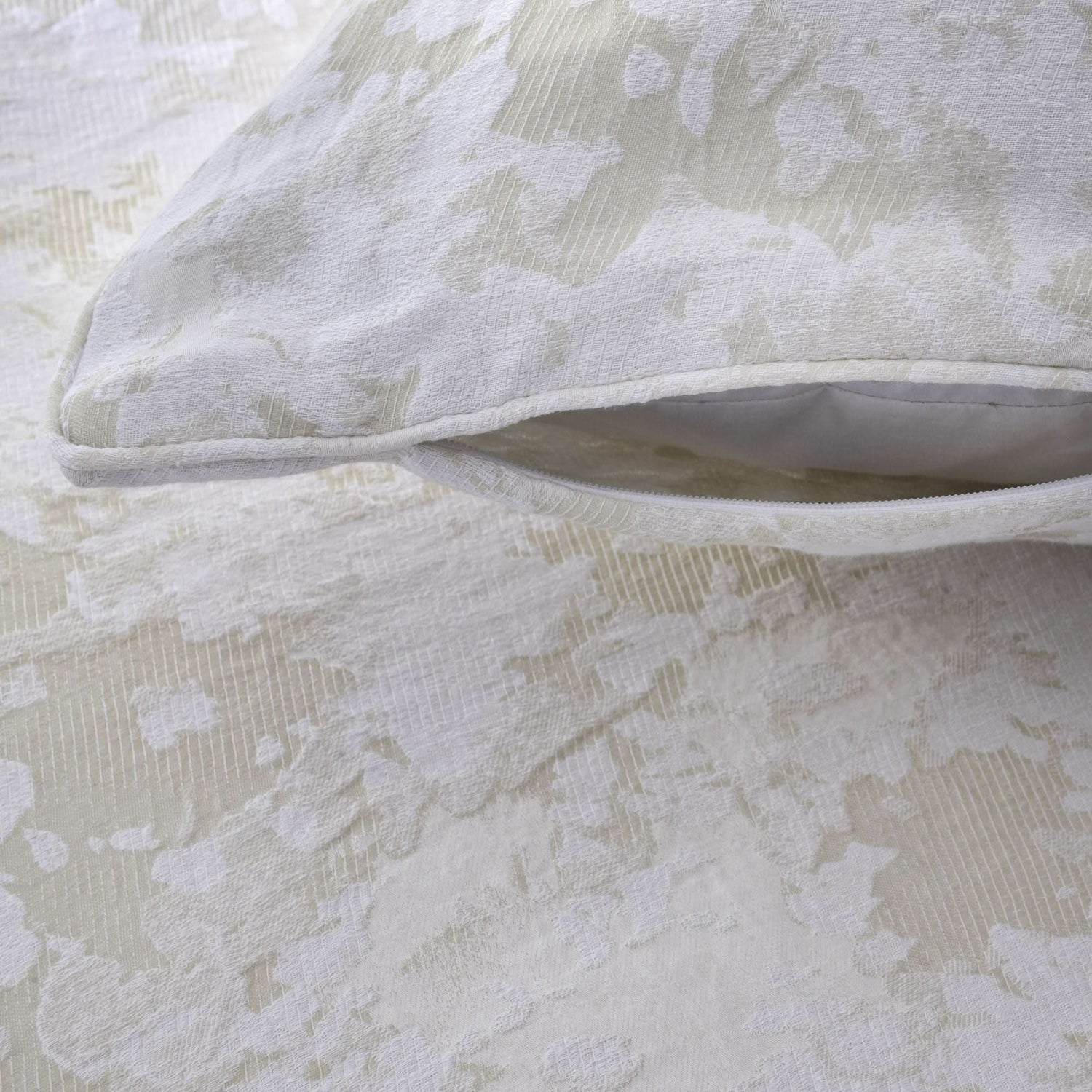 St Genève Sakura Duvet Cover in Parchment colourway
