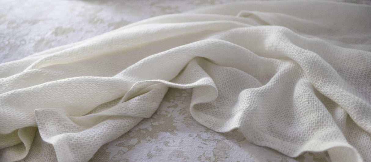 St Genève Sakura Duvet Cover in Parchment colourway